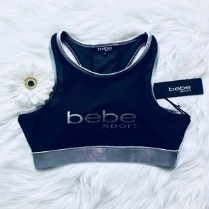 Padded Sports Bra with Mesh